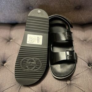Gucci Rubber Sandals, brand new, in box